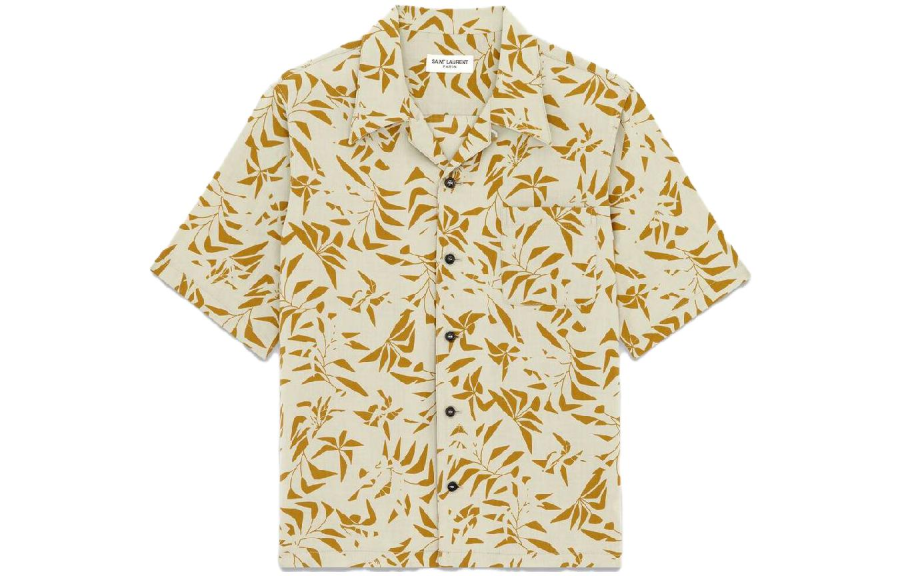 SAINT LAURENT SS23 Shirt Men's Beige