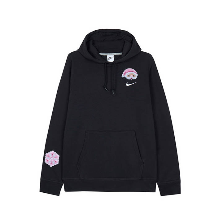 Nike Nike Sweatshirts Men's Black Hooded Moderate Regular