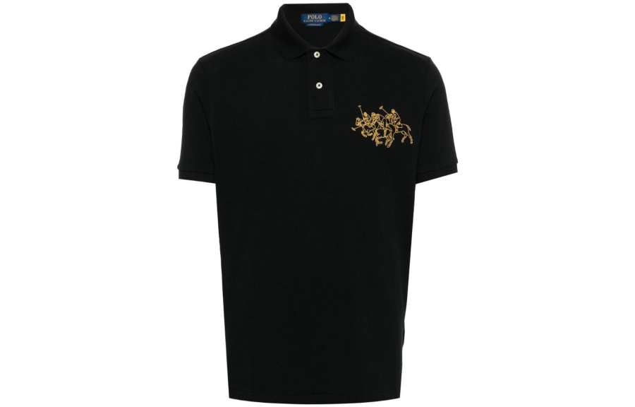 Polo Ralph Lauren Logo-Embroidered Straight Hem Polo Shirt