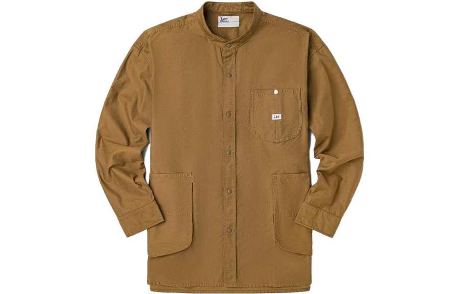 Lee Lee Shirts Men's Dark Brown Half Turtleneck Moderate Other