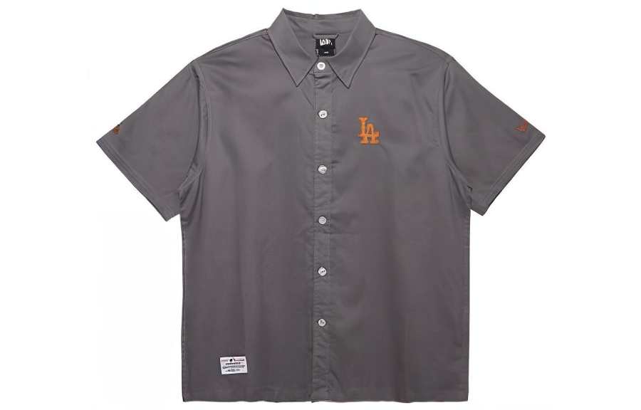 New Era Shirts Men's Gray Moderate Other