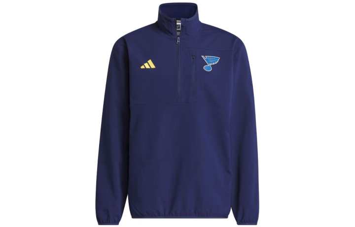 Adidas Adidas Sweatshirts Men's Purple Stand Collar Moderate Regular
