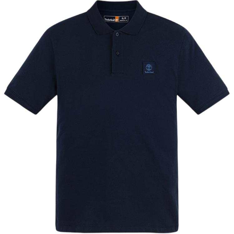 Timberland SS25 Polo Shirt Men's Dark Sapphire