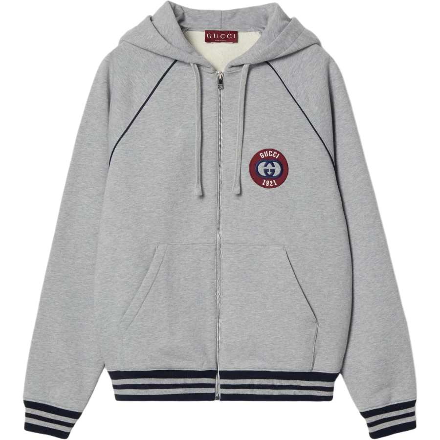 GUCCI FW24 Sweatshirt Men's Gray