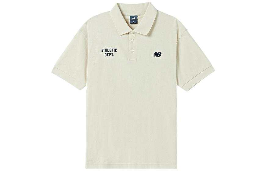 New Balance New Balance Polo Shirt Men's Ecru