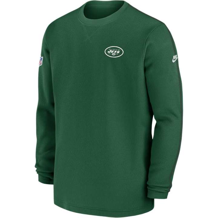 Nike Nike New York Jets Sideline Logo Coach Men's Nike Nfl Long Sleeve Top