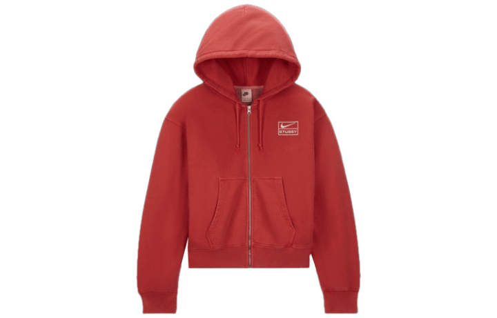 Nike Stussy X Nike Pigment Dyed Fleece Zip Hoodie Asia Sizing