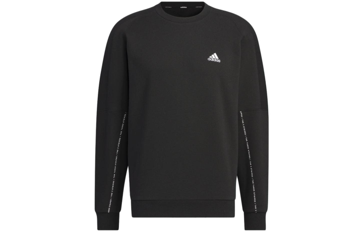 Adidas Adidas Sweatshirts Unisex Black Crew Neck Moderate Regular