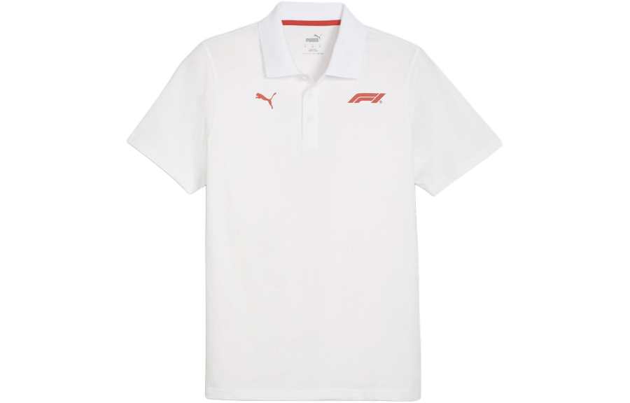 PUMA ESS+ Polo Shirt Men's White