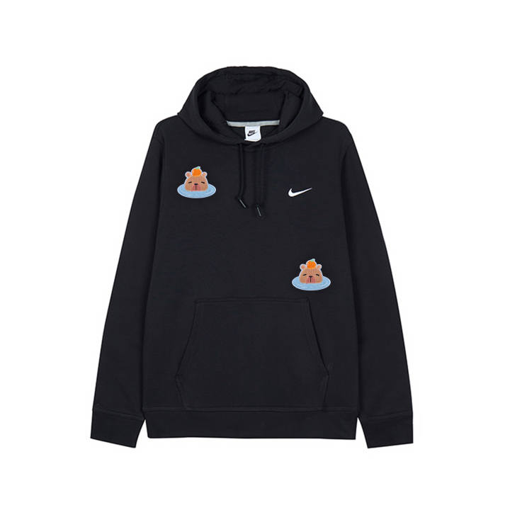 Nike Nike Sweatshirts Men's Black Hooded Moderate Other
