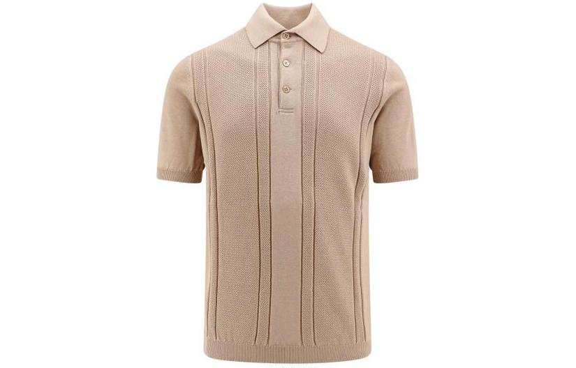 Brunello Cucinelli knitted cotton polo shirt