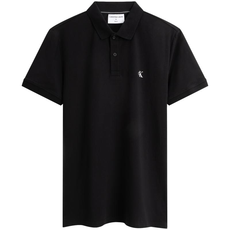 Calvin Klein Polo Shirts Men's Polo Collar Moderate Straight Fit