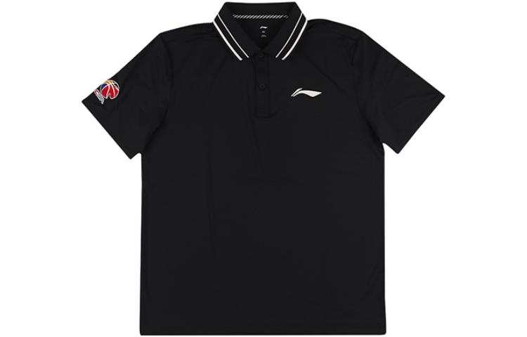 Li-Ning Li Ning CBA Collection Polo Shirt Men's Black