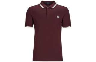 Fred Perry M3600 striped logo polo shirt