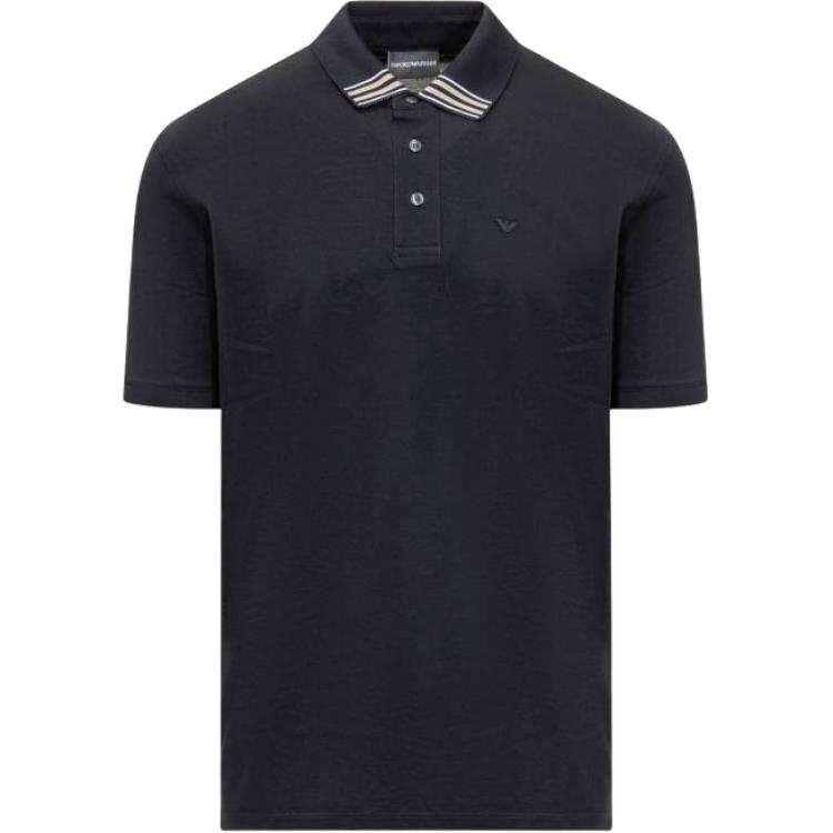 EMPORIO ARMANI Polo Shirt Men's Black
