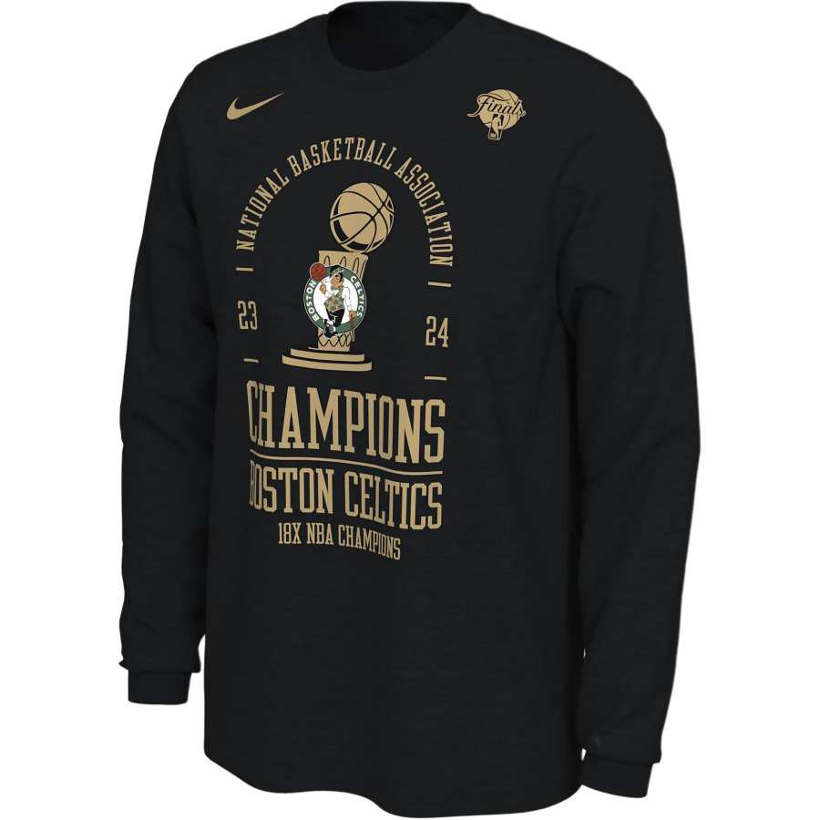 Nike Nike Boston Celtics Men's Nike Nba Long Sleeve T Shirt