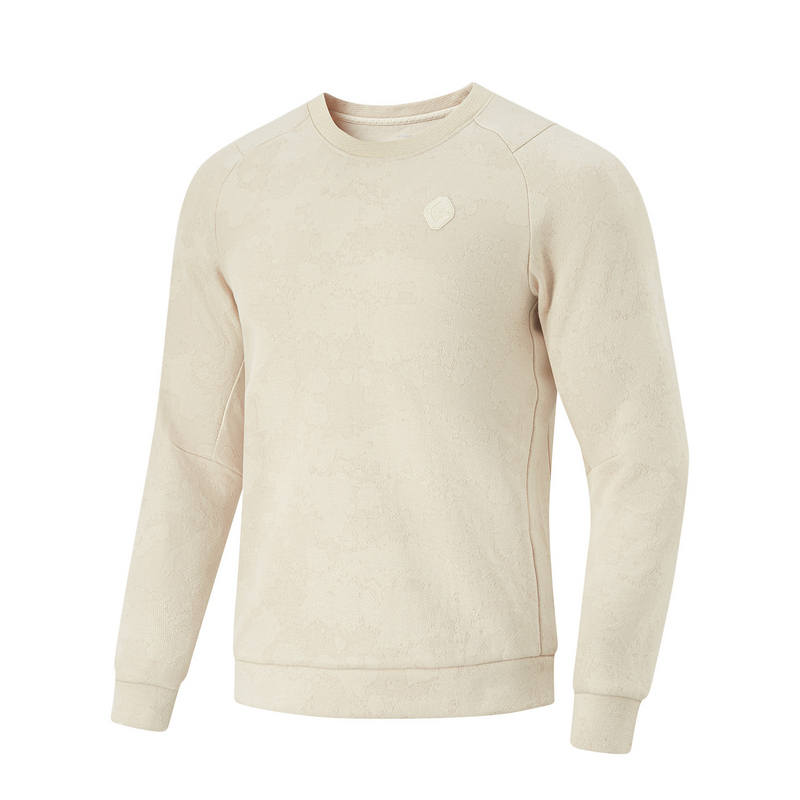 Li-Ning Li Ning Fitness Series Sweatshirt Men's Rock White Gray