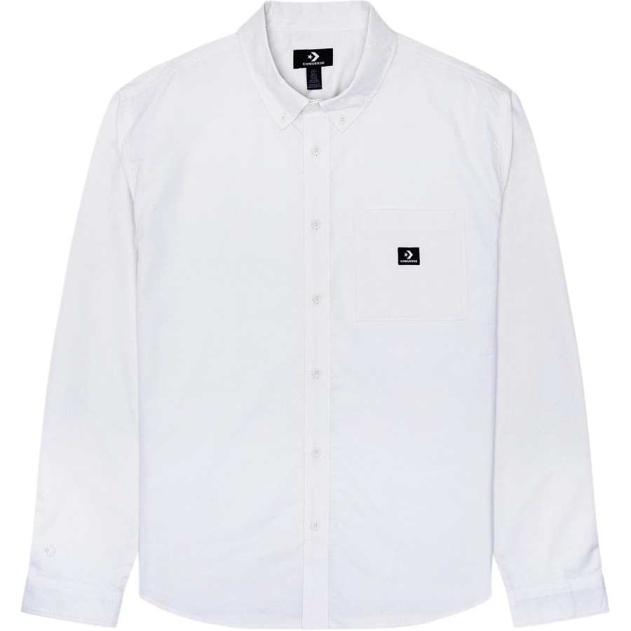 Converse Converse Shirts Unisex White Lapel Moderate Other
