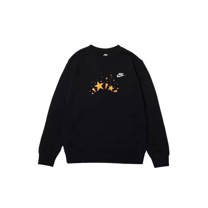 Nike Nike Sweatshirts Unisex Black Crew Neck Moderate Regular