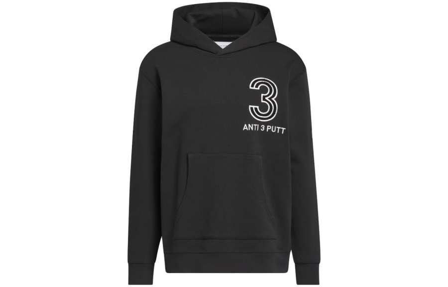 Adidas Adidas Sweatshirts Men's Black Hooded Moderate Regular