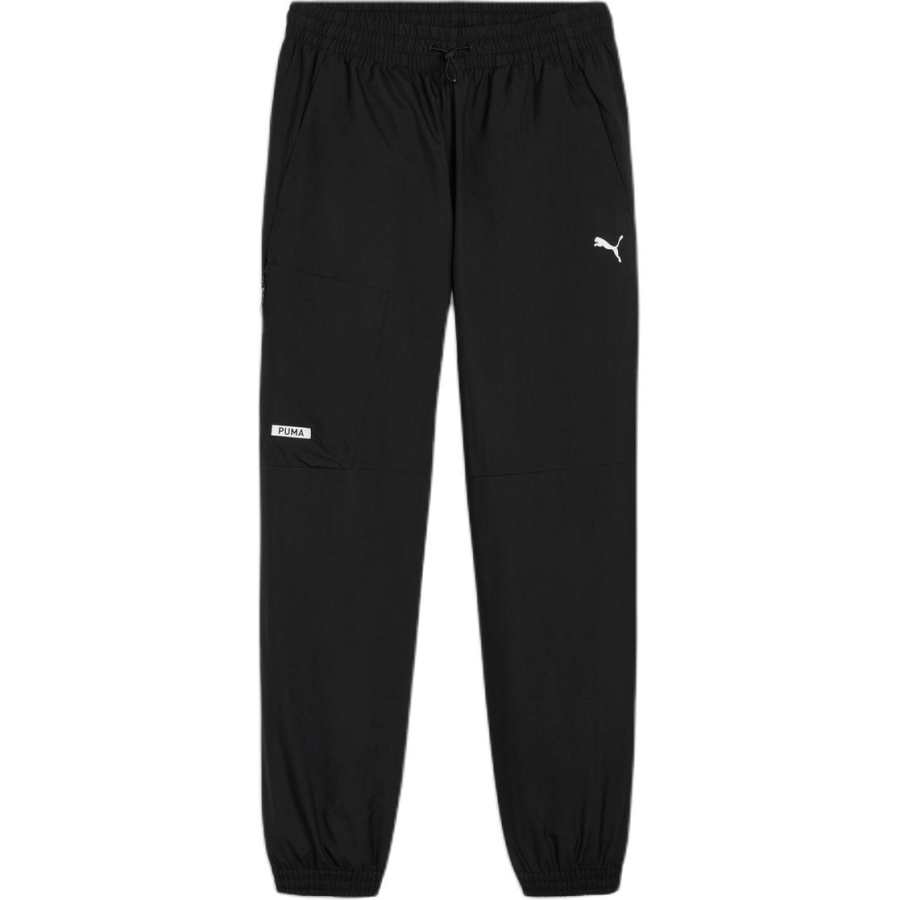 PUMA DESERT ROAD Knitted Sweatpants Men's Black 01