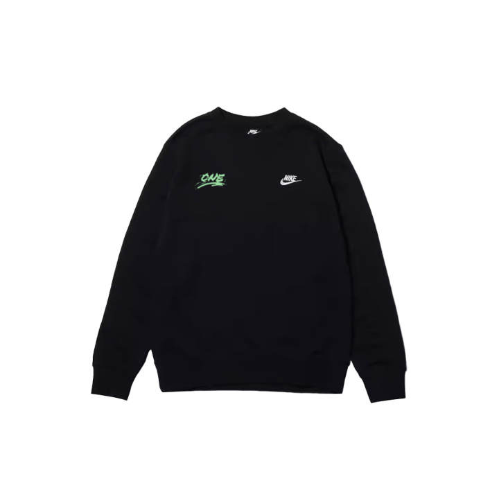 Nike Nike Sweatshirts Unisex Black Crew Neck Moderate Regular