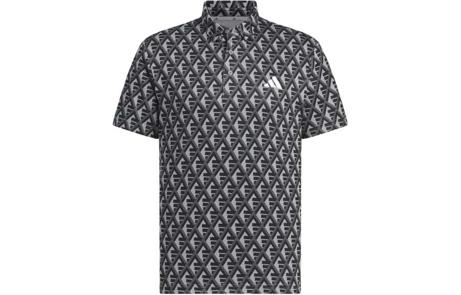 Adidas Adidas Aeroready Aop Polo Shirt Polo Shirt Men's Gray