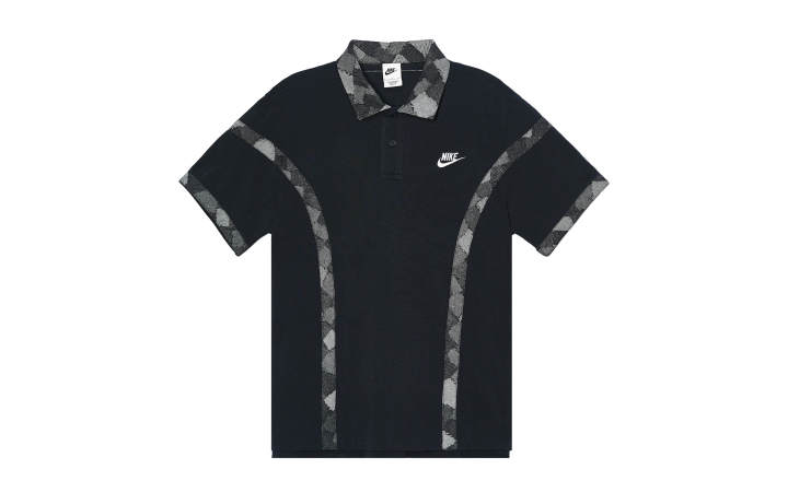 Nike Nike Sportswear Polo Shirt Men's Black Gray