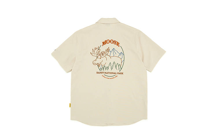 NATIONAL GEOGRAPHIC Shirts Unisex Square Collar Thin Other