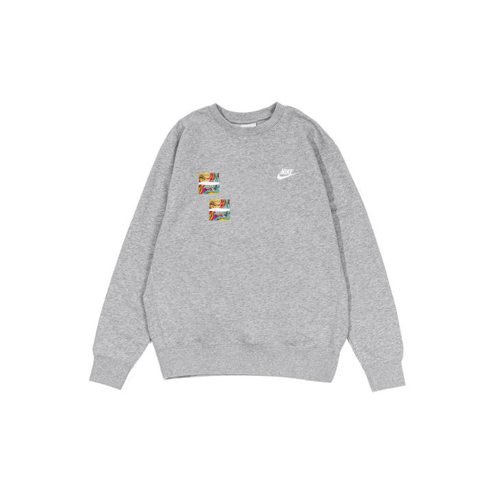 Nike Nike Sweatshirts Men's Gray Crew Neck Moderate