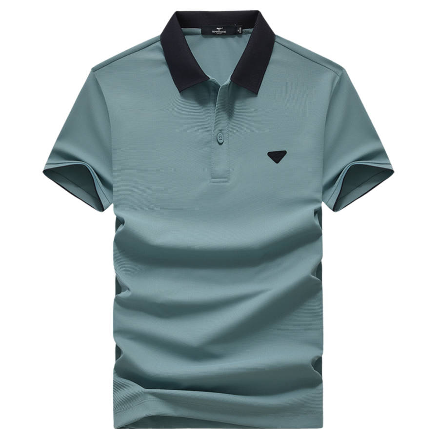 SEPTWOLVES Polo Shirts Unisex Polo Collar Moderate Straight Fit