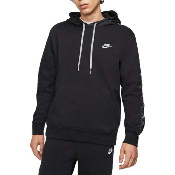 Nike Nike Sweatshirts Men's Black Hooded Moderate Other