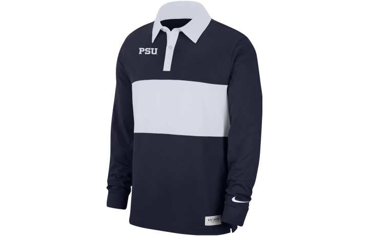 Nike Nike College Penn State Long-Sleeve Striped Polo