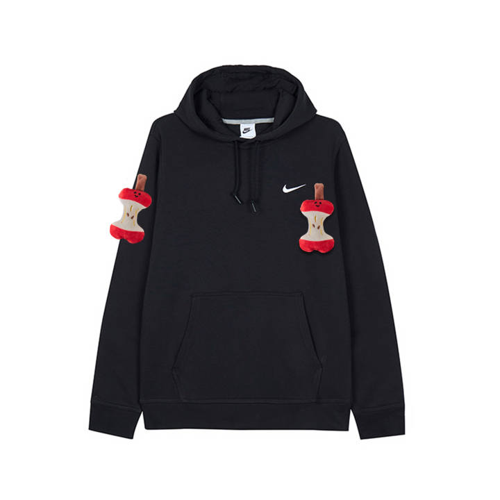 Nike Nike Sweatshirts Men's Black Hooded Moderate Other