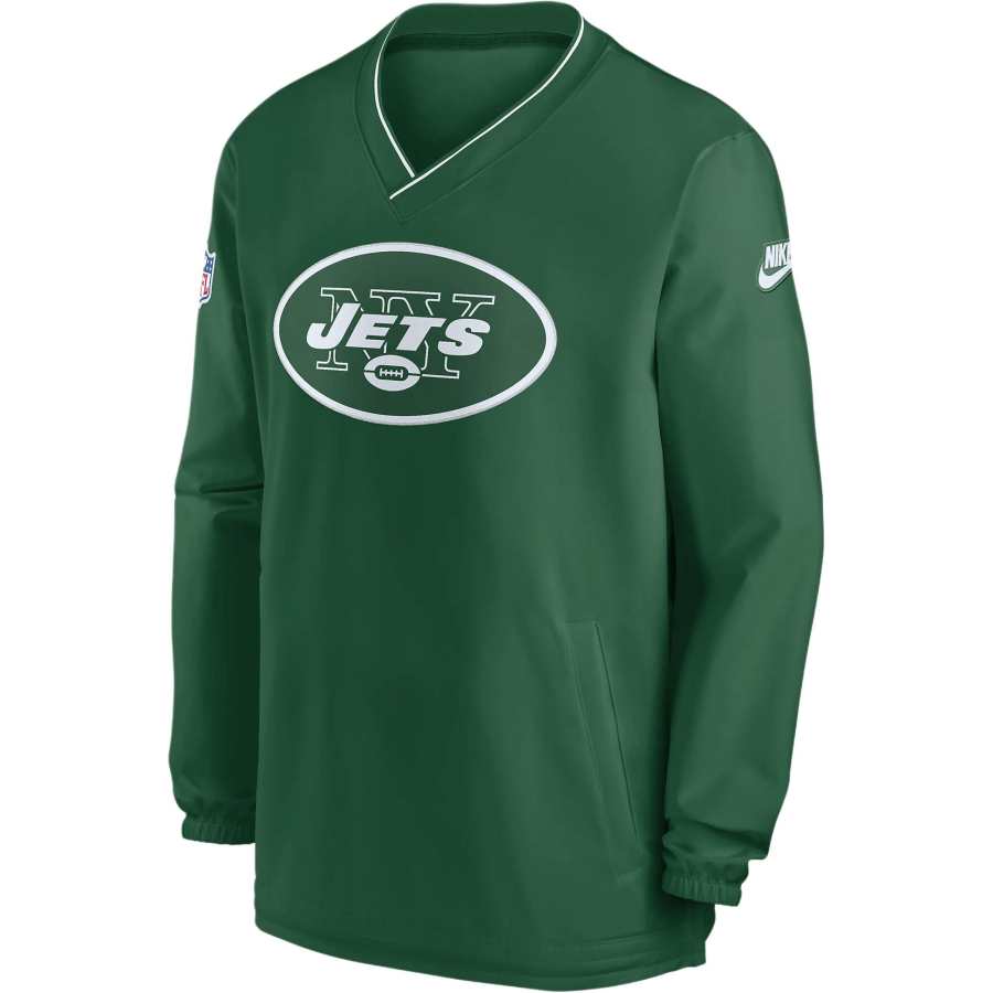 Nike Nike New York Jets Logo Men's Nike Nfl Long Sleeve Windshirt