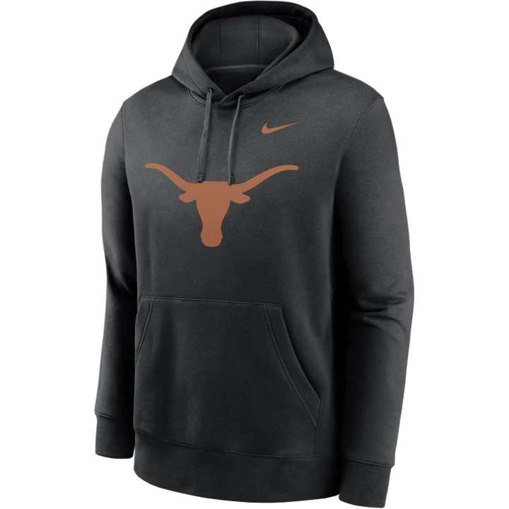 Nike Nike Texas Longhorns Primetime Evergreen Club Primary Logo Men's Nike College Pullover Hoodie