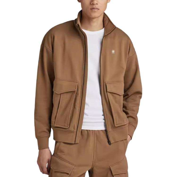 G-STAR RAW G STAR RAW Sweatshirts Men's Stand Collar Moderate Other