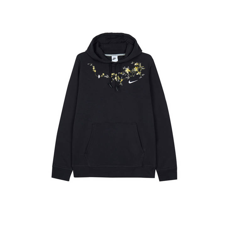 Nike Nike Sweatshirts Men's Black Hooded Moderate Regular