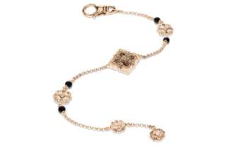 BUCCELLATI 18K Rose Gold Agate Bracelets Women's