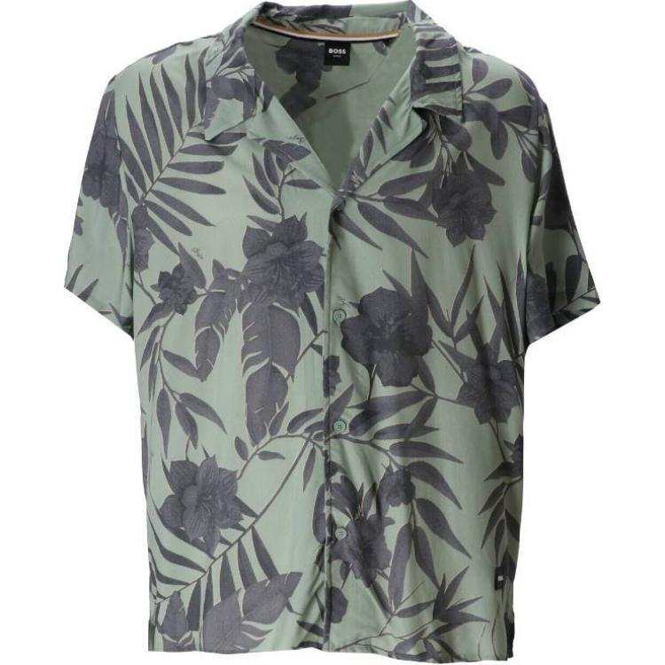 HUGO BOSS Boss Floral print Beach Shirt