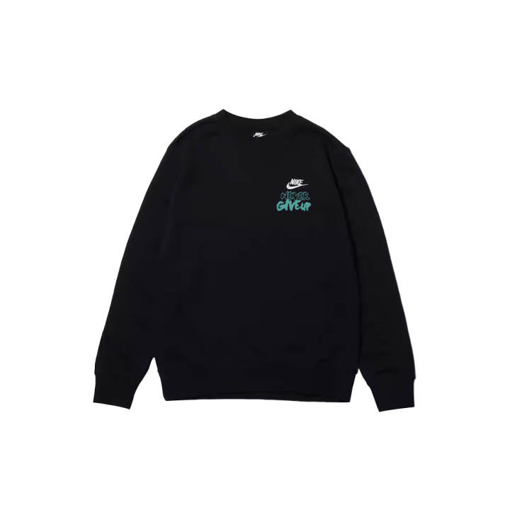 Nike Nike Sweatshirts Unisex Black Crew Neck Moderate Regular