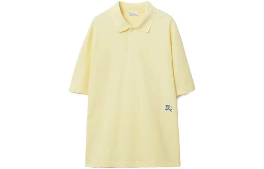 Burberry Equestrian Knight-embroidered cotton polo shirt