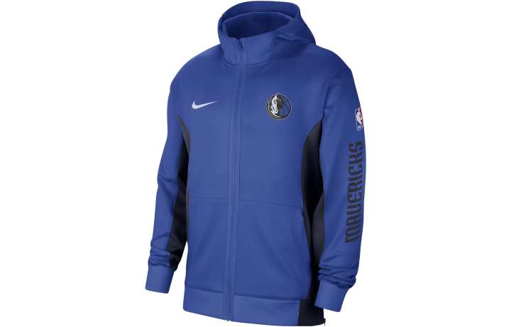 Nike Nike Dri Fit Sweatshirts Men's Blue Hooded Moderate Cardigan