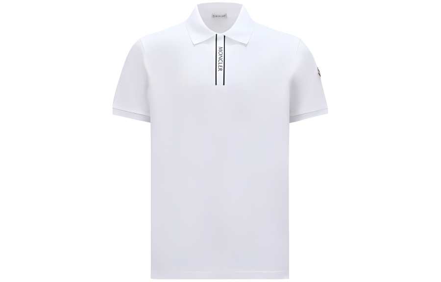 Moncler Polo Shirt Men's Optical White