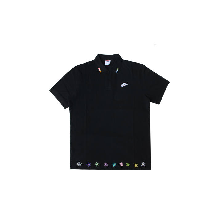 Nike Nike Polo Shirts Unisex Black Polo Collar Moderate Straight Fit