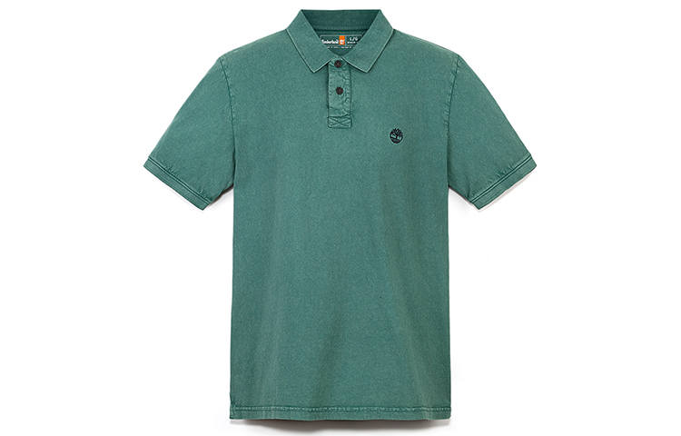 Timberland Polo Shirt Men's Blue Green