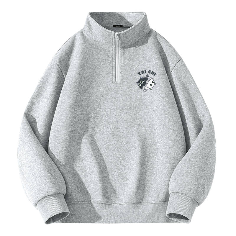 MINISO MINISO Sweatshirts Unisex Stand Collar Moderate Regular