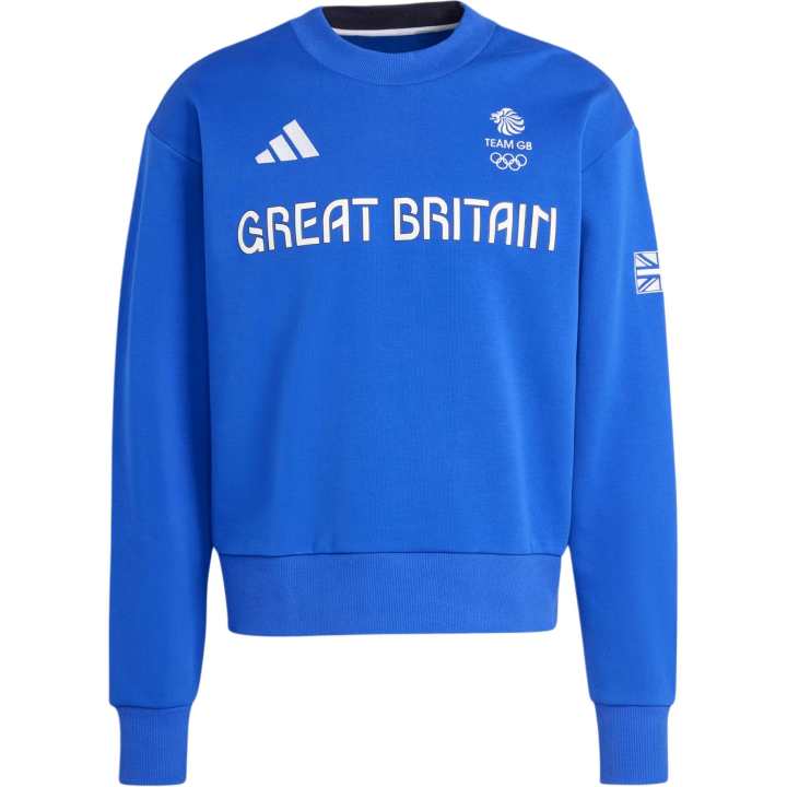 Adidas Adidas UK Training Wear Olympics Collection TEAM GB Sweatshirt Men's Blue
