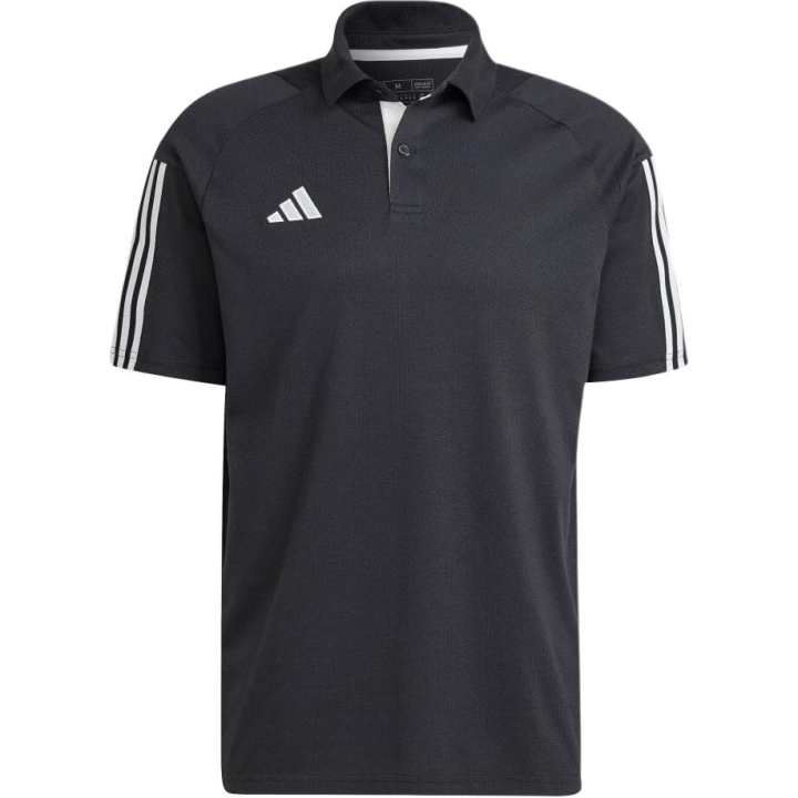 Adidas Adidas Polo Shirts Men's Black Moderate Straight Fit