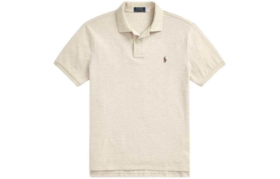 Polo Ralph Lauren SS24 Polo Shirt Classic Version Men's Heather Gray
